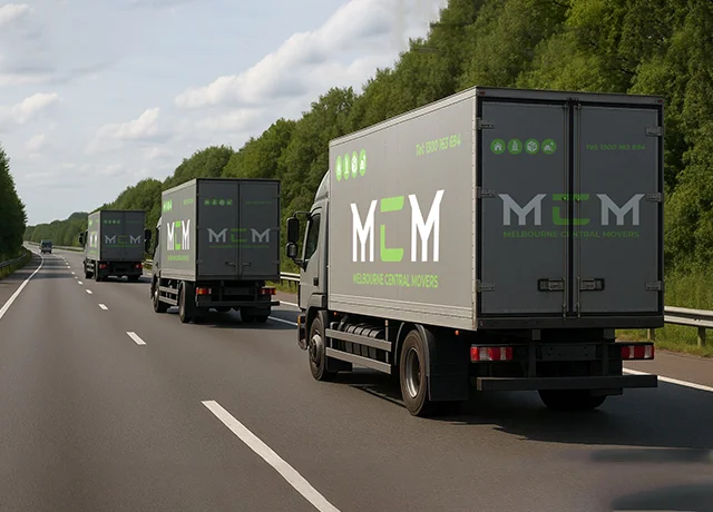 MCM Melbourne Central Movers Truck